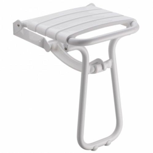Siège de douche escamotable Blanc*