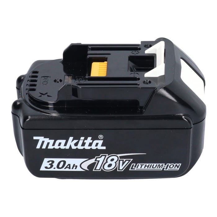 Makita kit batterie 5x BL 1830 B 18 V 3,0 Ah / 3000 mAh Li-Ion ( 5x 197599-5 ) avec affichage LED - original, pas de copie 3