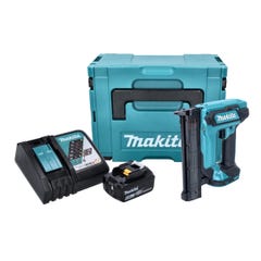 Makita DFN 350 RG1J Cloueur sans fil 15 - 35mm 18V + 1x Batterie 6,0 Ah + Chargeur + Coffret Makpac 0