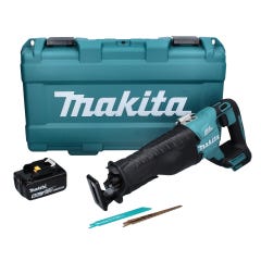 Makita DJR187G1K Scie récipro sans fil 18V Brushless + 1x Batterie 6,0 Ah + Coffret - sans chargeur 0