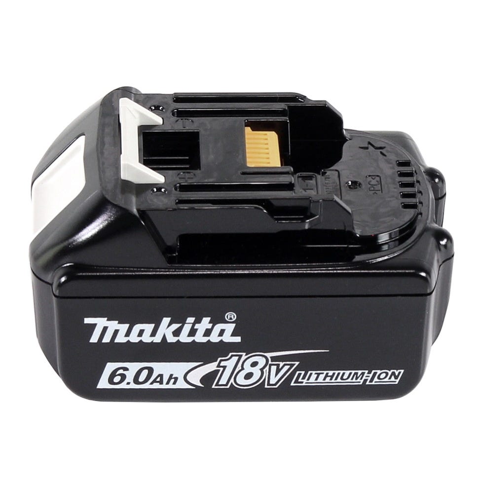 Makita DPJ 180 G1J 18 V Machine à rainurer sans fil 18 V 100 mm + 1x Batterie 6,0 Ah + Makpac - sans chargeur 3