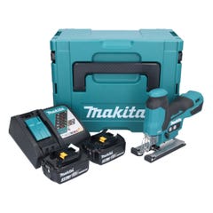 Makita DJV185RFJ Scie sauteuse sans fil 18V Brushless + 2x Batteries 3,0Ah + Chargeur + Coffret Makpac 0