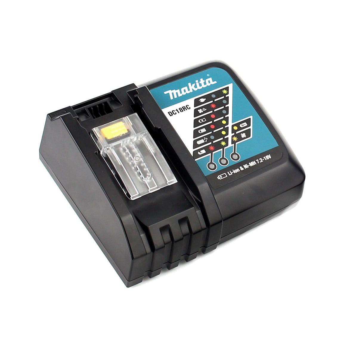 Makita DHR 281 RTJ Brushless Perforateur sans fil 28 mm + Coffret Makpac + 2x Batteries 18 V- 5 Ah/5000 mAh + Chargeur 2