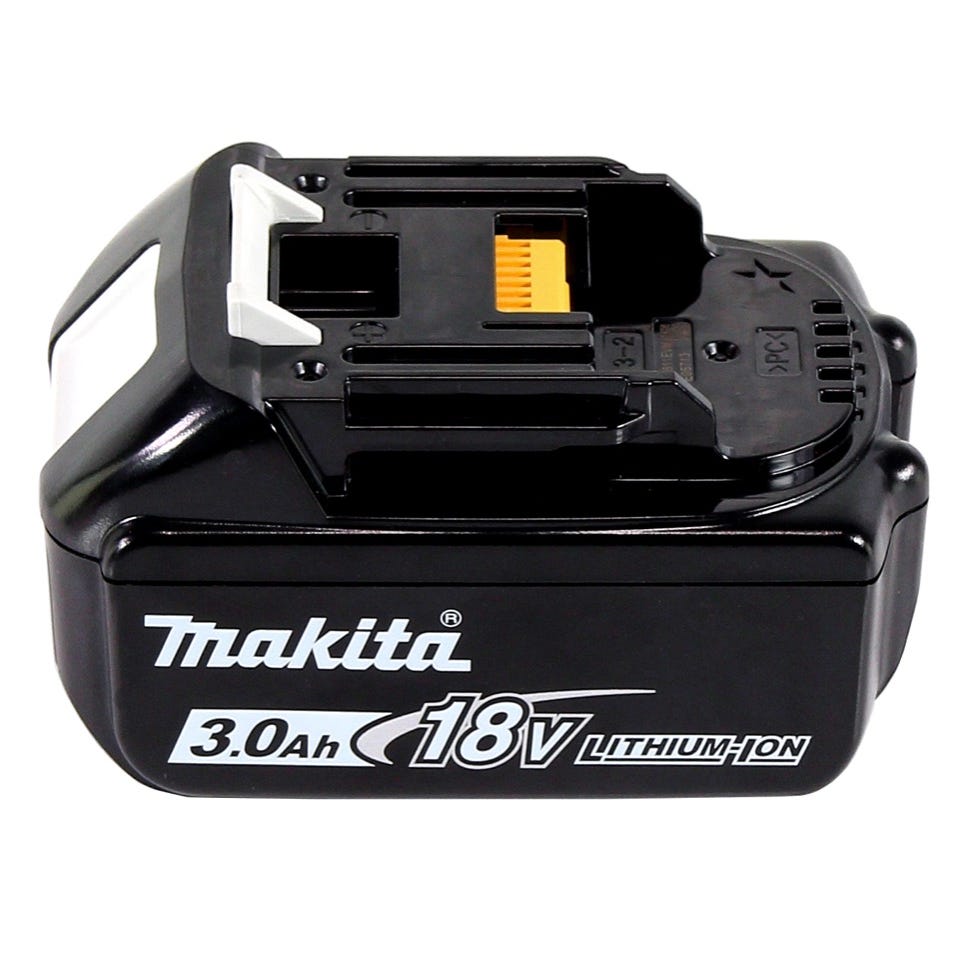 Makita DTM52F1J Outil multifonctions sans fil Starlock Max Brushless 18V + 1x Batterie 3,0Ah + Coffret Makpac - sans chargeur 3