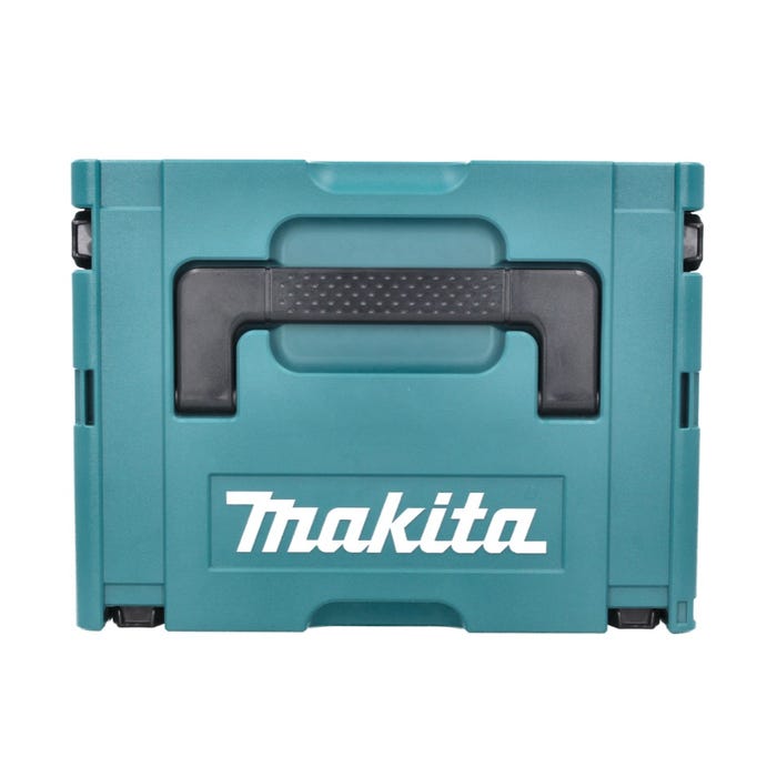 Makita DPJ 180 RF1J 18 V Machine à rainurer sans fil 18 V 100 mm + 1x Batterie 3,0 Ah + Chargeur + Makpac 2