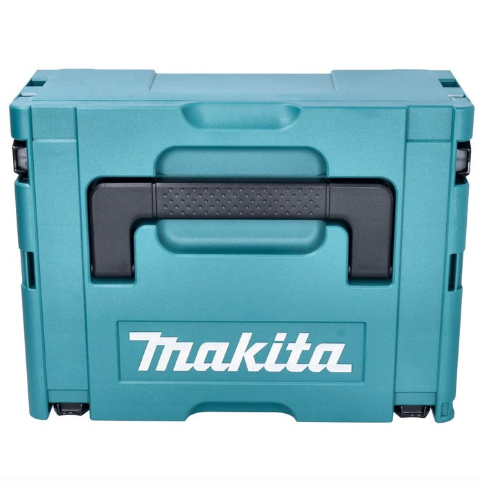 Makita DHP 484 RGJB Perceuse-visseuse à percussion sans fil 18 V 54 Nm Brushless noir + 2x batterie 6,0 Ah + chargeur + Makpac 2