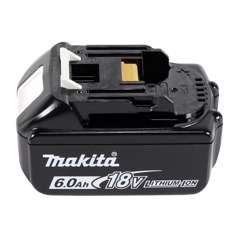 Makita DTM 52 G1J Outil multifonction Découpeur-ponceur sans fil Brushless Starlock Max 18 V + 1x Batterie 6,0Ah + Coffret 3