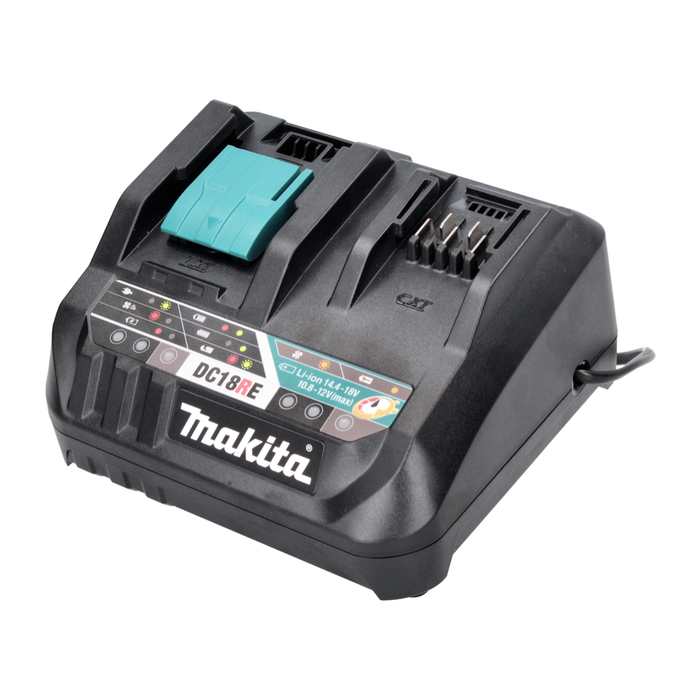 Makita Power Source Kit 18 V avec - 2x Batteries BL 1830 B 3,0 Ah (2x 197599-5) + Chargeur rapide multiple DC 18 RE (198720-9) 1