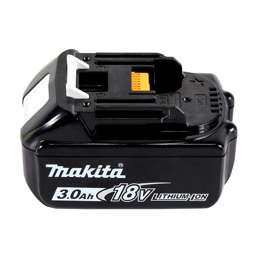 Makita Power Source Kit 18 V avec - 1x Batterie BL 1830 B 3,0 Ah (197599-5) + Chargeur rapide multiple DC 18 RE (198720-9) 3
