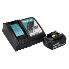 Makita DBN 500 RT1 Cloueur sans fil 18 V - 15-50 mm + 1x Batterie 5,0 Ah + Chargeur 2