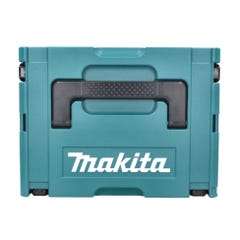 Makita DBO 180 RG1J Ponceuse excentrique sans fil 18 V - 125 mm + 1x Batterie 6,0 Ah + Chargeur + Makpac 2