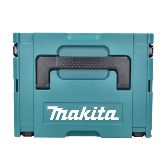 Makita DBO 180 RG1J Ponceuse excentrique sans fil 18 V - 125 mm + 1x Batterie 6,0 Ah + Chargeur + Makpac 2