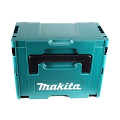 Makita DKP181RFJ Rabot sans fil 82mm 18V Brushless + 2x Batteries 3,0 Ah + Chargeur + Coffret Makpac 2