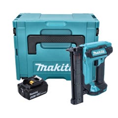Makita DFN 350 T1J Cloueur sans fil 15 - 35mm 18V + 1x Batterie 5,0 Ah + Coffret Makpac - sans chargeur 0