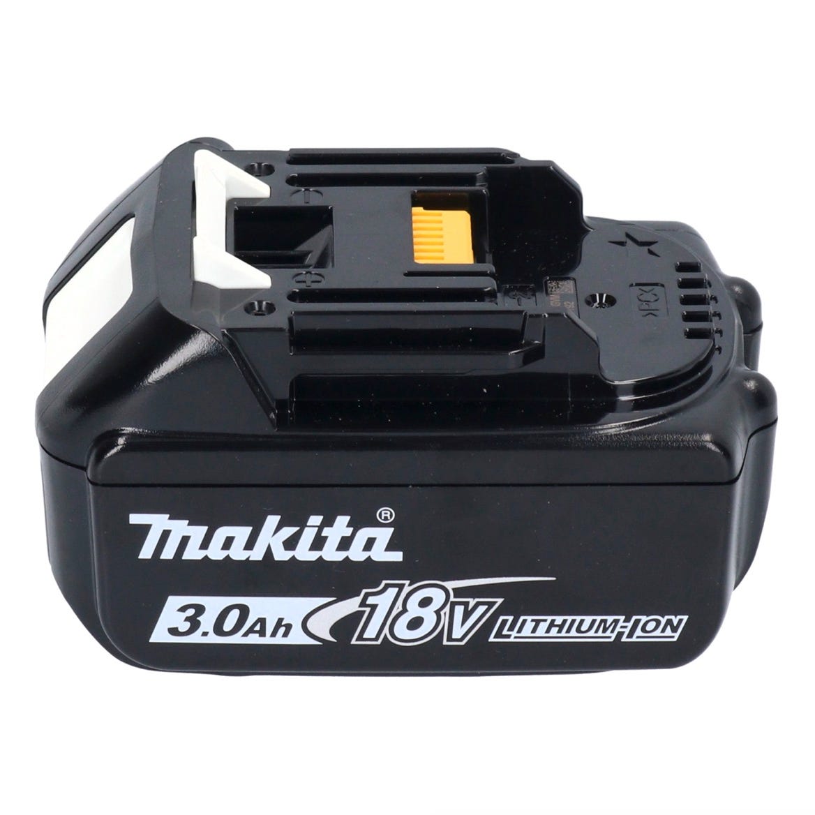 Makita DHP 484 F1JB Perceuse-visseuse à percussion sans fil 18 V 54 Nm Brushless noir + 1x batterie 3,0 Ah + Makpac - sans 3