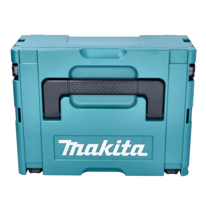 Makita DBO180SY1J Ponceuse excentrique sans fil 125mm 18V + 1x Batterie 1,5Ah + Chargeur + Coffret Makpac 2