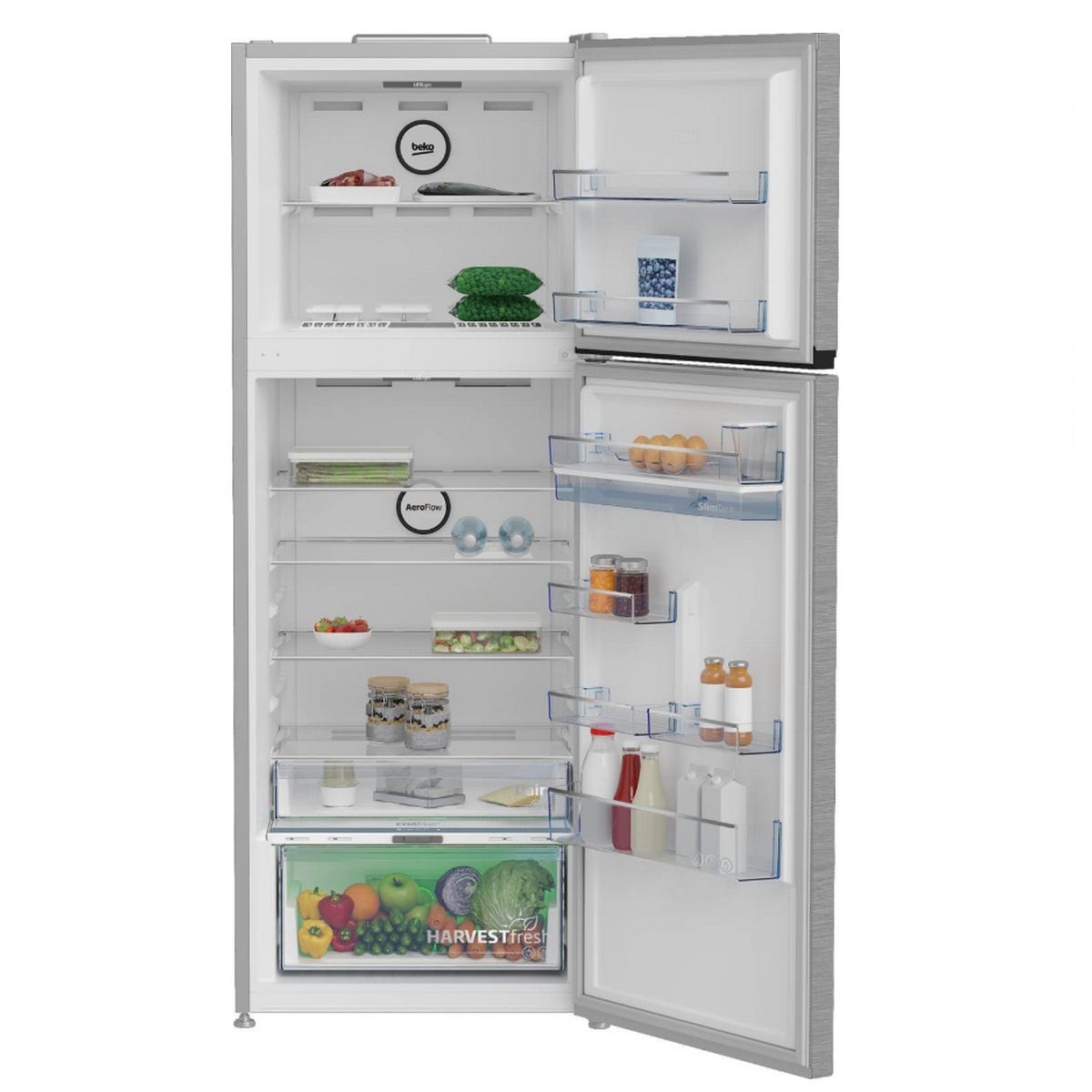 Refrigerateur congelateur en haut Beko B5RDNE504LDXB 1