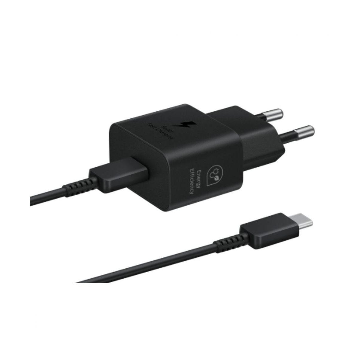 Chargeur secteur SAMSUNG Ultra rapide 25W USB-C + cable 3
