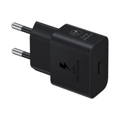Chargeur secteur SAMSUNG Ultra rapide 25W USB-C + cable 7