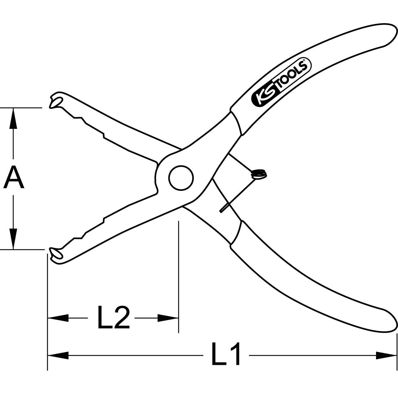Pince pour collier auto-serrant diamètre 8-18 mm 4