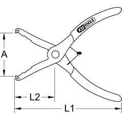 Pince pour collier auto-serrant diamètre 8-18 mm 4