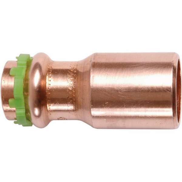 Raccord Cuivre Droit À Sertir - Mâle Femelle Aalberts Integrated Piping Systems - Ø 28-18 Mm -