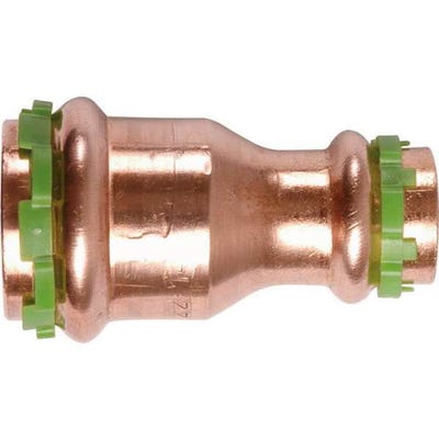 Raccord Cuivre Droit À Sertir Femelle Femelle Aalberts Integrated Piping Systems - Ø 42-35 Mm -