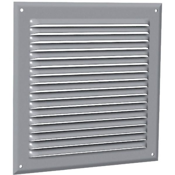 Grille d'aération aluminium - 190 x 240 mm - Anjos