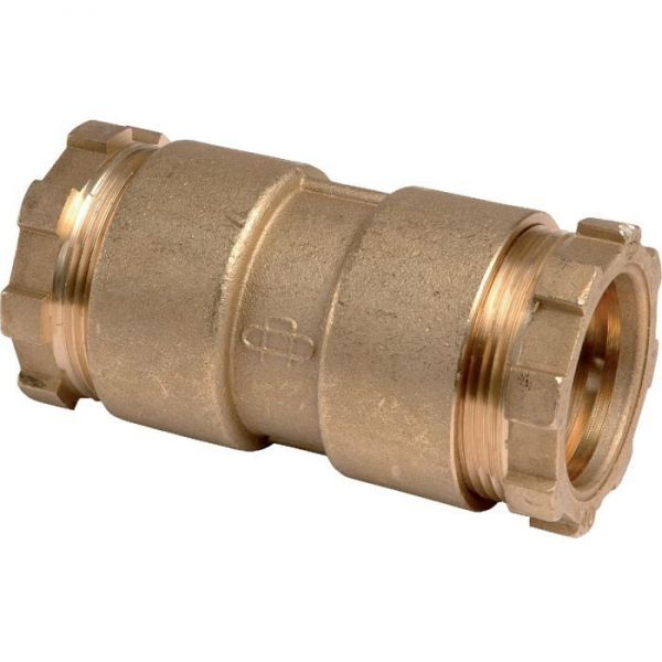 Raccord PE droit à serrage - Ø 34 mm - Rexuo - Huot