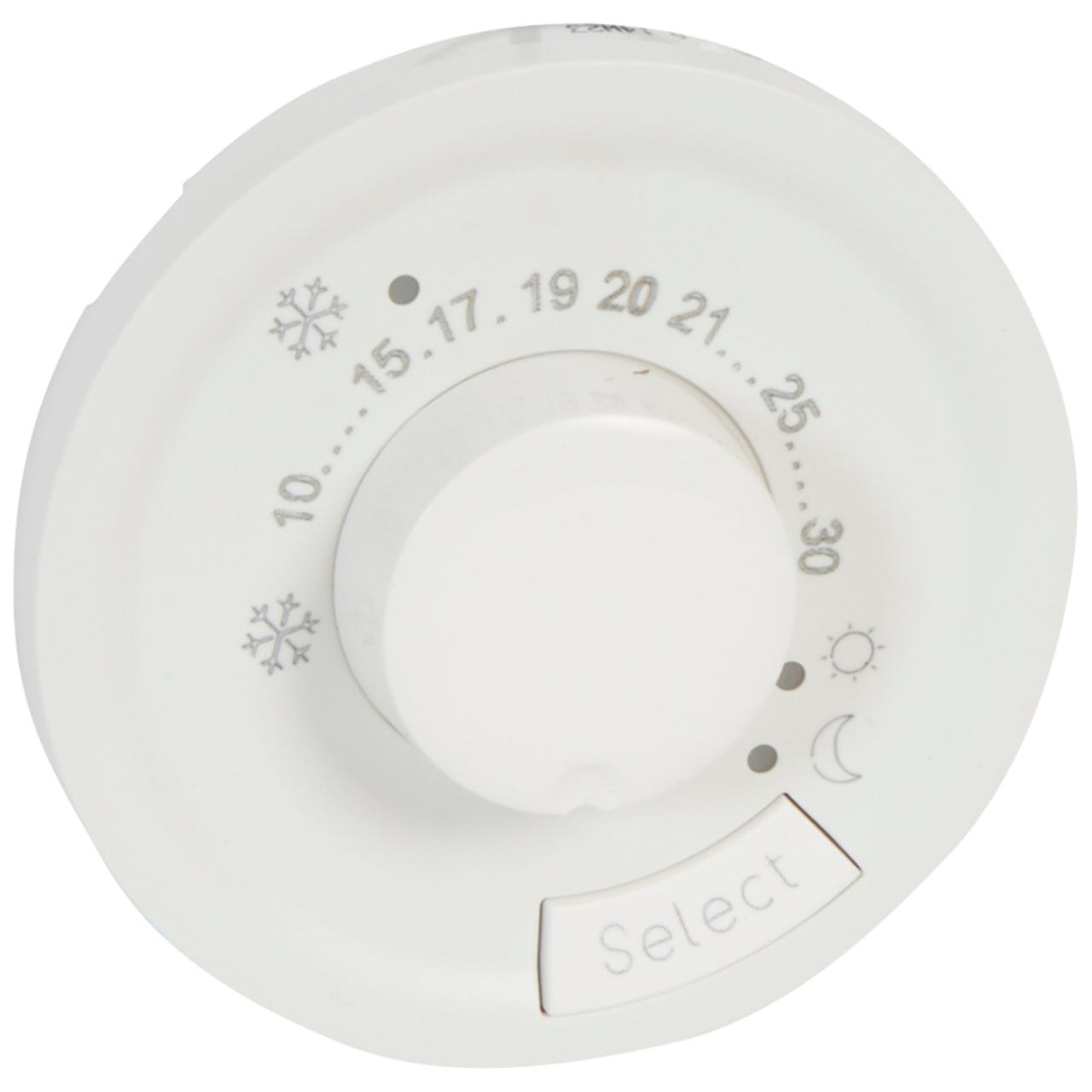 enjoliveur - thermostat fil pilote - legrand céliane - blanc 0