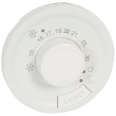 enjoliveur - thermostat fil pilote - legrand céliane - blanc