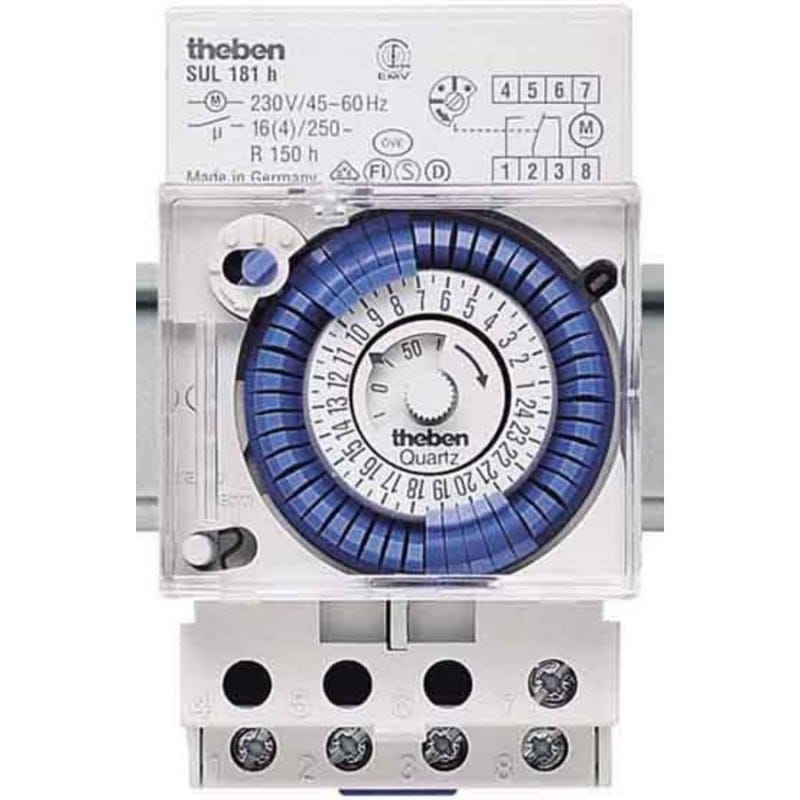 Theben 1810151 Interrupteur horaire SUL 181 D BLISTER 0