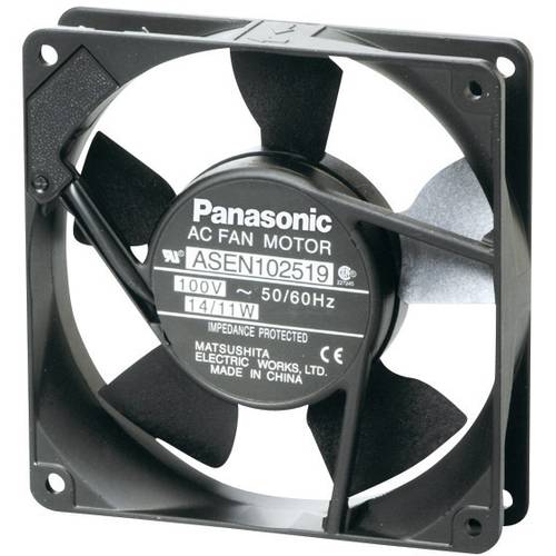 Panasonic ASEN102569 Ventilateur axial 230 V/AC 120 m³/h (L x l x H) 120 x 120 x 25 mm