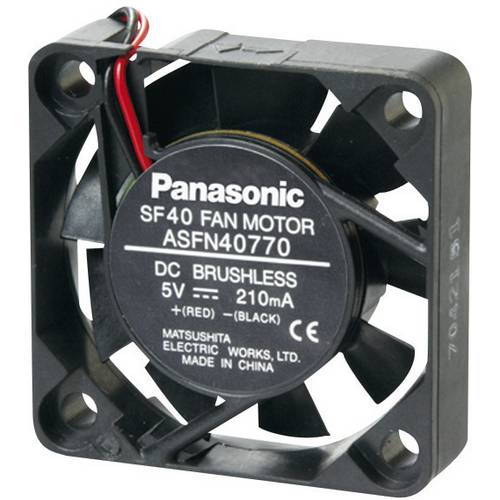 Panasonic ASFN40790 Ventilateur axial 5 V/DC 10.2 m³/h (L x l x H) 40 x 40 x 10 mm 0