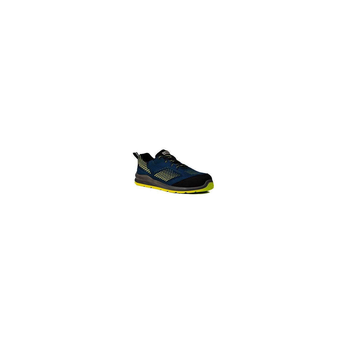 Chaussures de sécurité MILERITE S1P Basse Bleu/Vert/Jaune - COVERGUARD - Taille 44 0