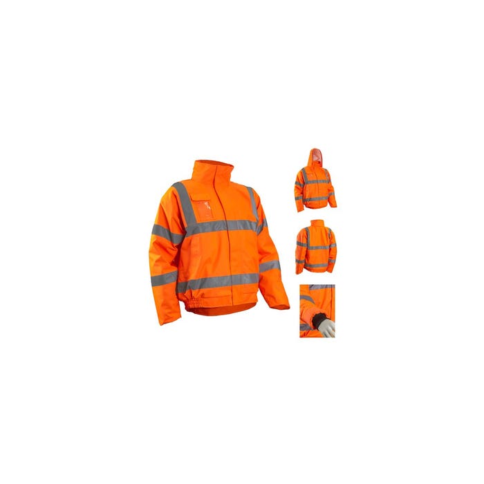 SOUKOU Blouson, Orange HV, Polyester Oxford 300D - COVERGUARD - Taille S 0