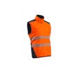 Gilet YORU froid réversible orange HV/marine Ripstop 100%PES maille - COVERGUARD - Taille M