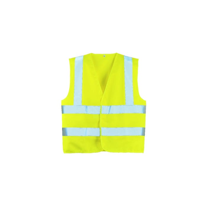 Gilet YARD jaune HV, baudrier + double bande - COVERGUARD - Taille 2XL 0