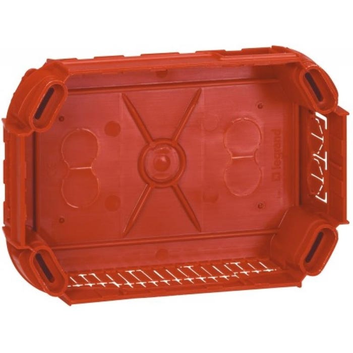 Boîte complète BATIBOX maçonnerie pour dérivation rectangulaire 175 x 175 x 40mm - LEGRAND - 089274 4