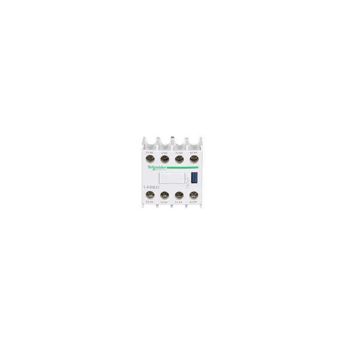 bloc contacts auxiliaires - tesys d - 10a - 1o+3f - a vis - schneider electric ladn31 3