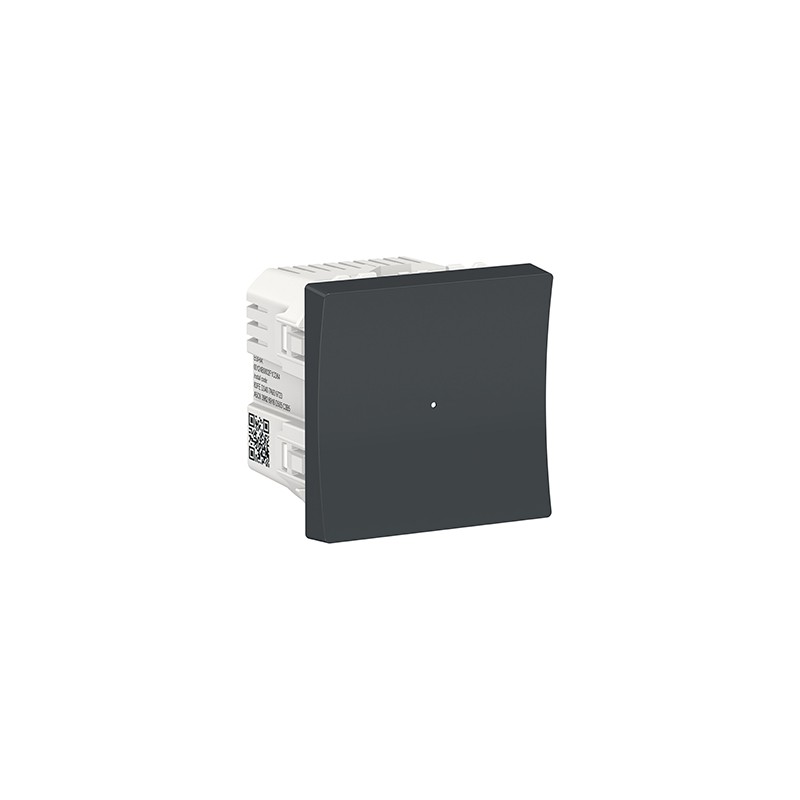 Variateur Universel Unica Wiser - Poussoir - Anthracite