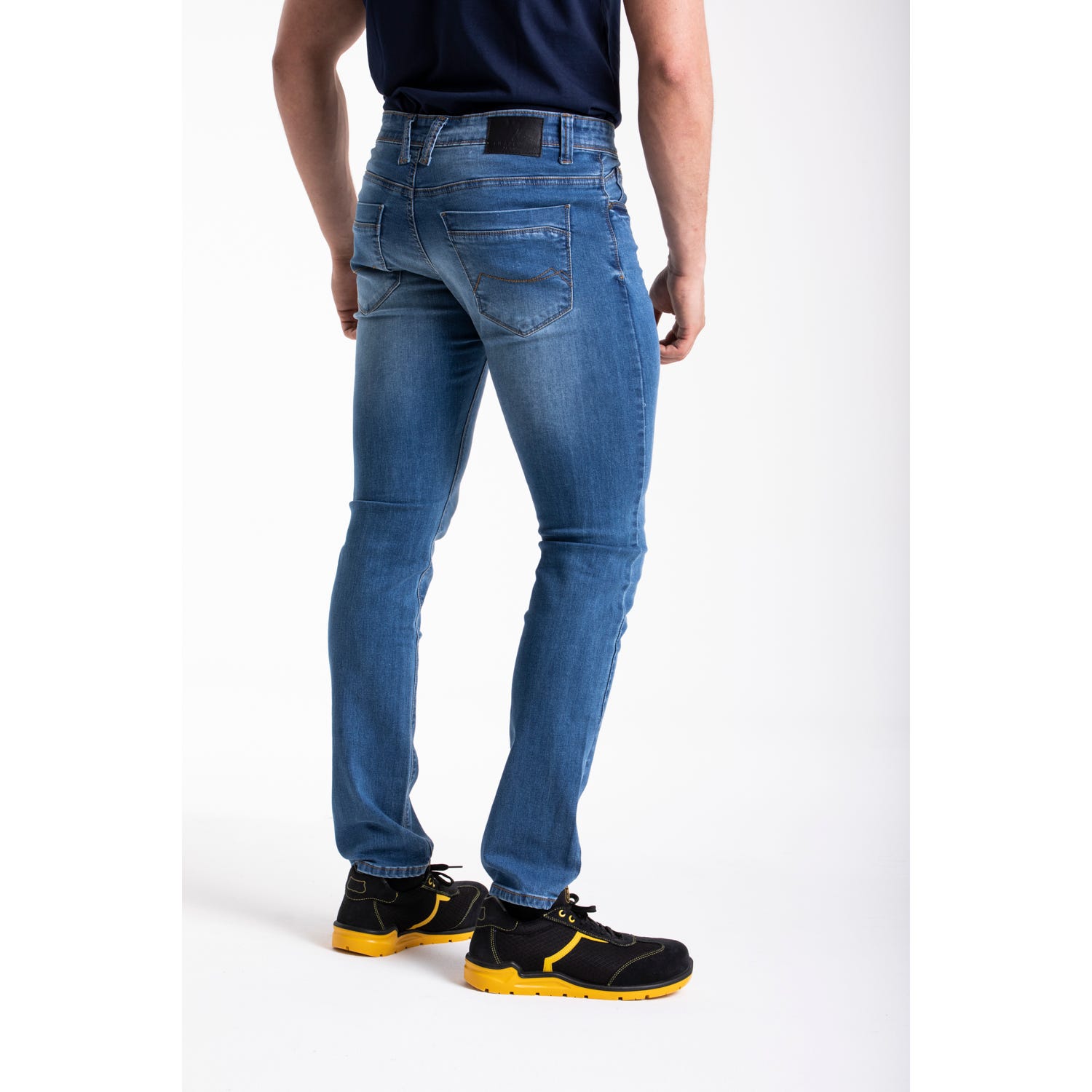 Jeans de travail coupe droite ajustée stretch super stone washed WORK1 'Rica Lewis' 4