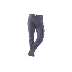 Jeans de travail RICA LEWIS - Homme - Taille 42 - Multi poches - Coupe droite confort - Fibreflex - Twill stretch - Gris - Jobc 0
