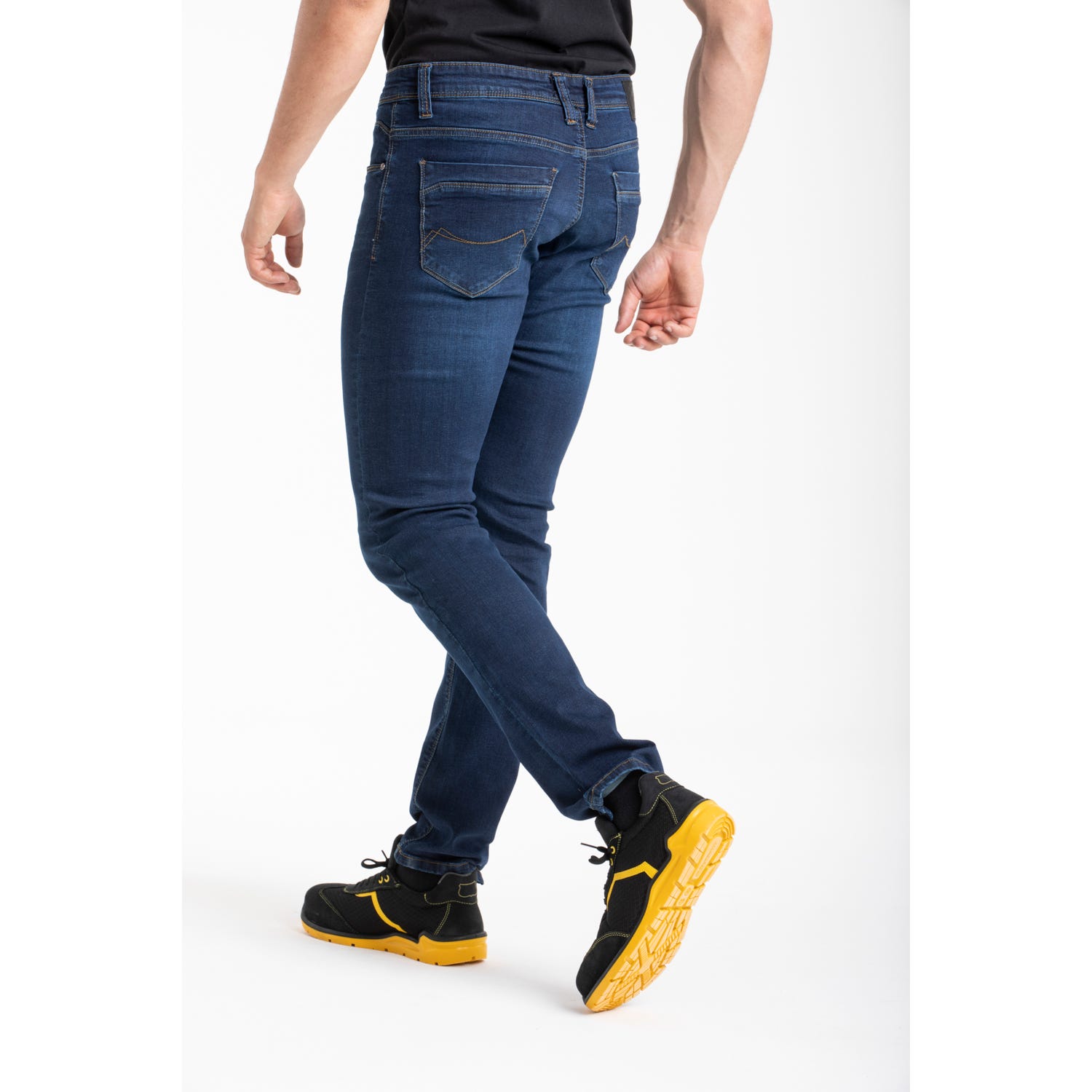 Jeans de travail coupe droite ajustée denim brossé stretch DENIM 46 4