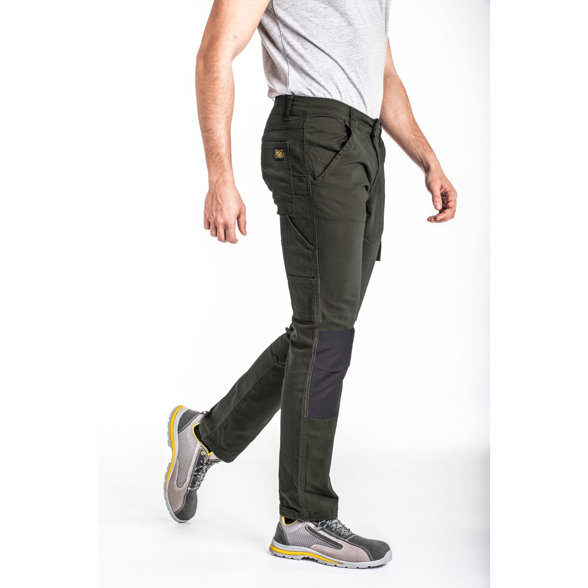 Pantalon de travail multi-poches normé CORJE1 VERT 48 1