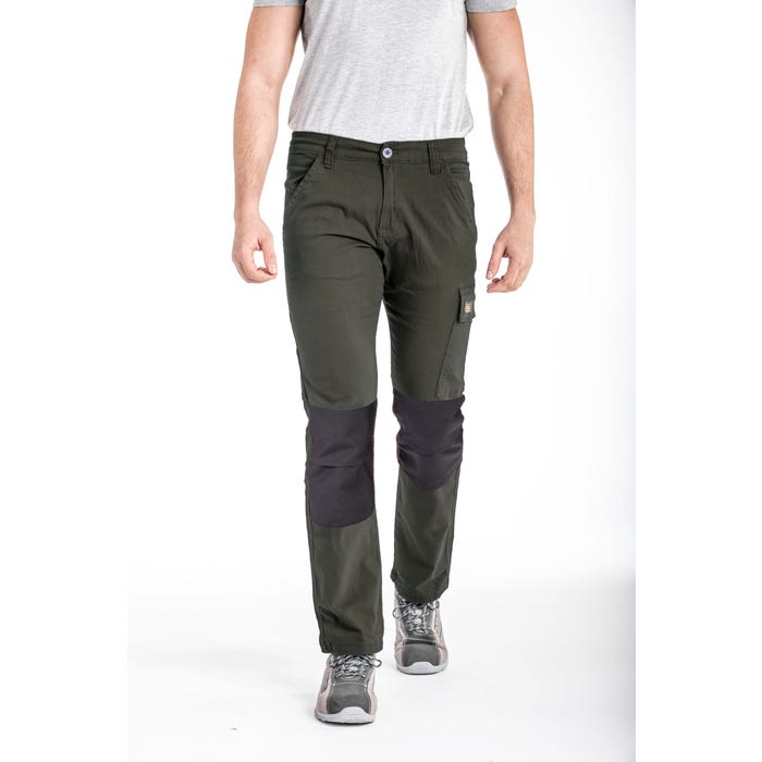 Pantalon de travail multi-poches normé CORJE1 VERT 48 0