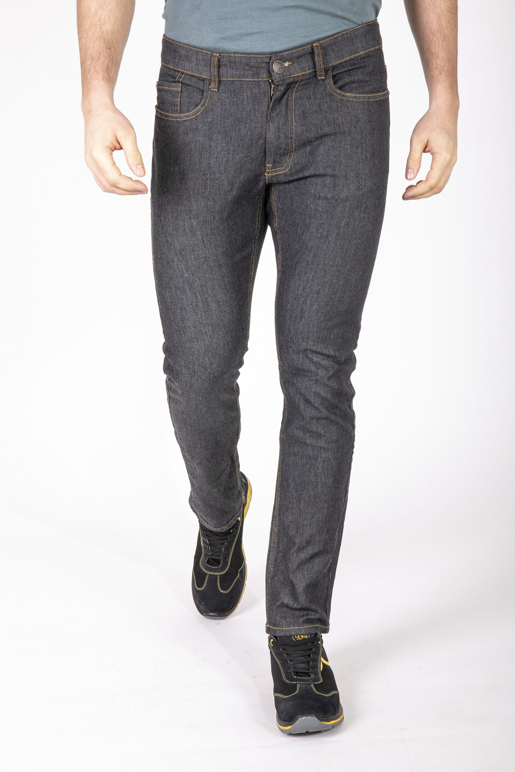 Jeans de travail coupe droite denim stretch CORDURA® 040
