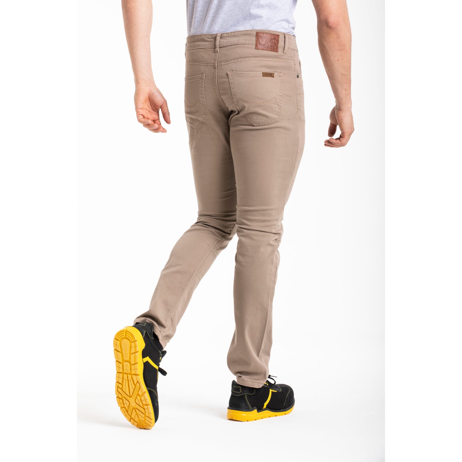 Jeans de travail coupe droite ajustée gabardine stretch WORK10 'Rica Lewis' 4
