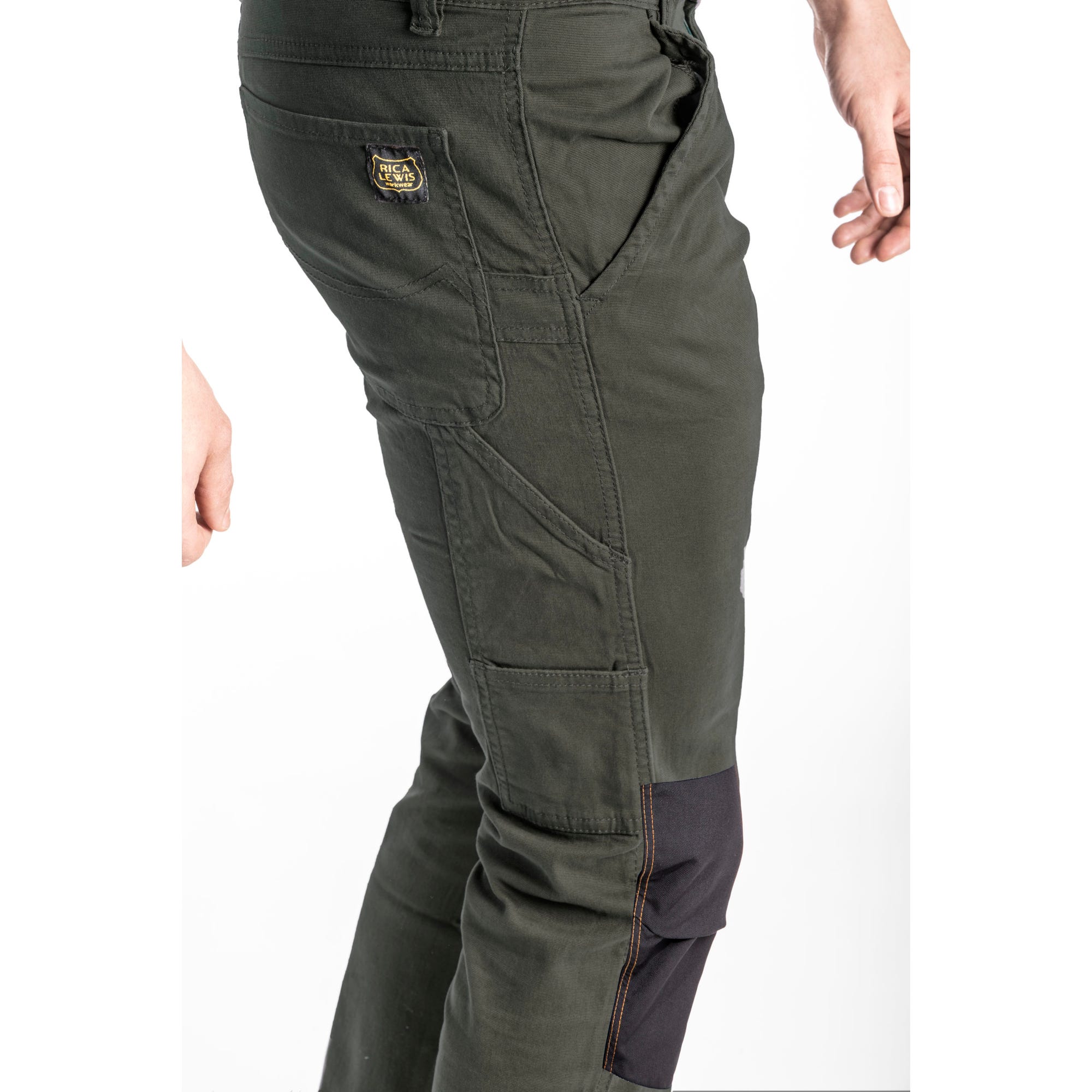 Pantalon de travail multi-poches normé CORJE1 VERT 44 3