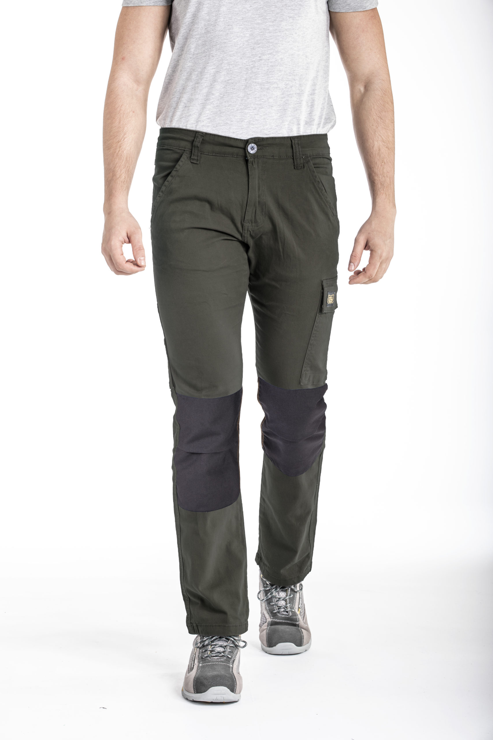 Pantalon de travail multi-poches normé CORJE1 vert 044